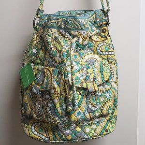 Vera Bradley ""Quick Draw" Drawstring Bucket-Style Tote